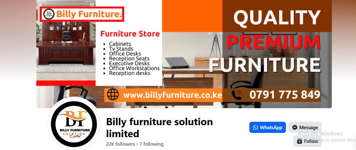 Billy Furniture Marketing Design