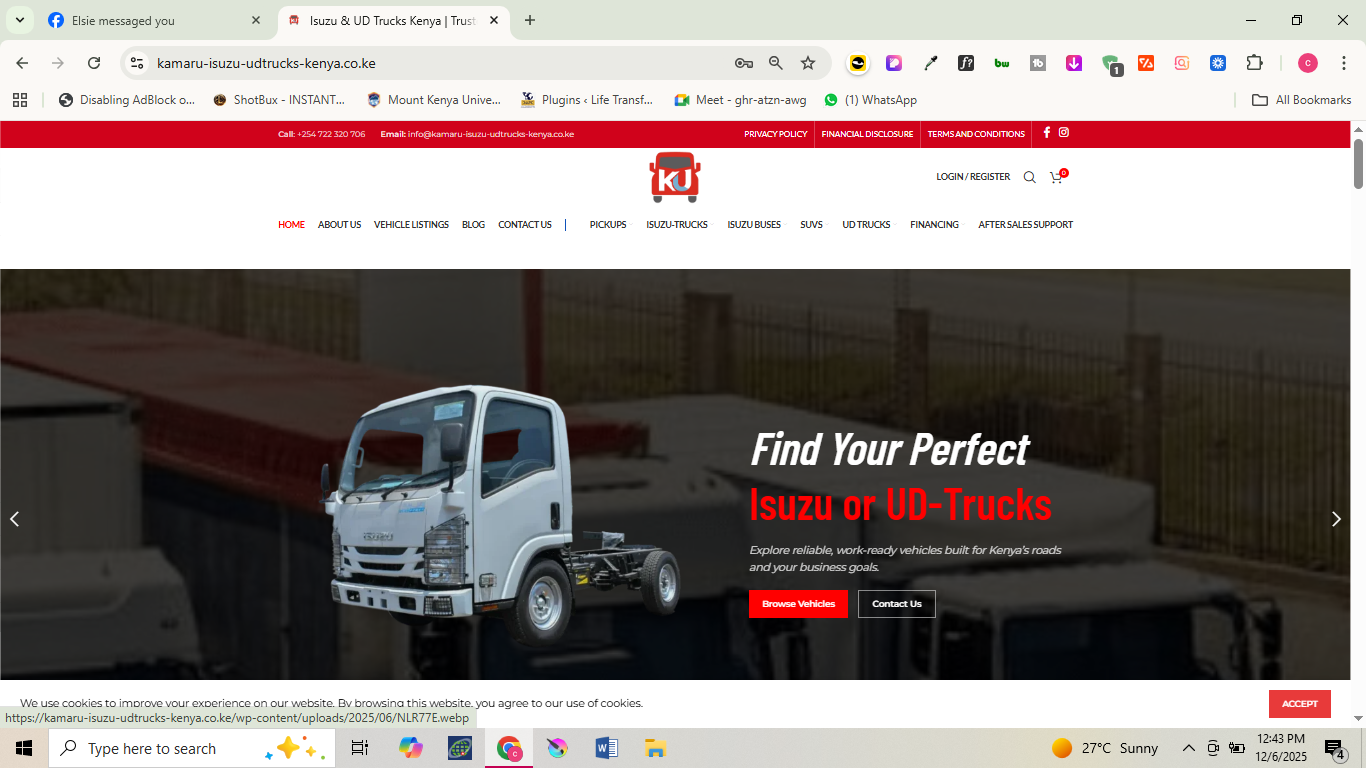 Kamaru – Isuzu & UD Trucks